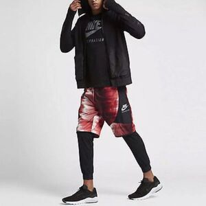 NWT Nike Black and Red Athletic Shorts 3x